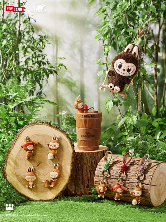 LABUBU Woodworking Series Fridge Magnet Blind Box (Pop Mart Park Exclusive)