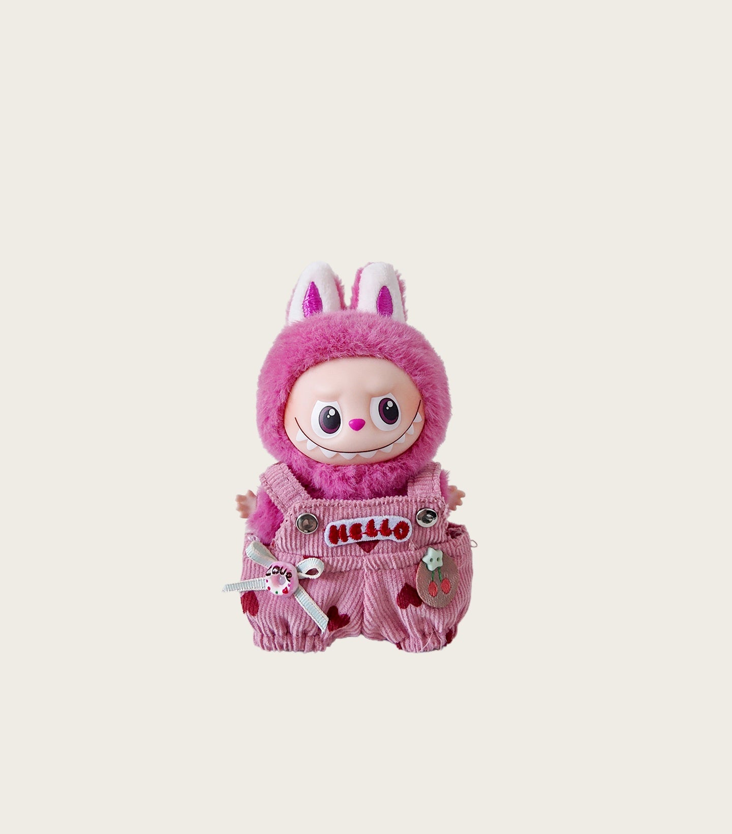 Mini labubu doll clothes cute costumes (doll not included)