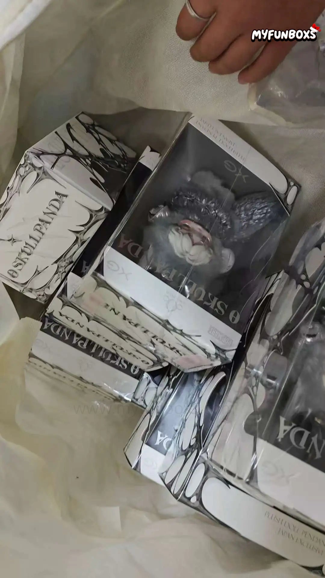 SKULLPANDA XG Plush Doll Pendant Japan Exclusive