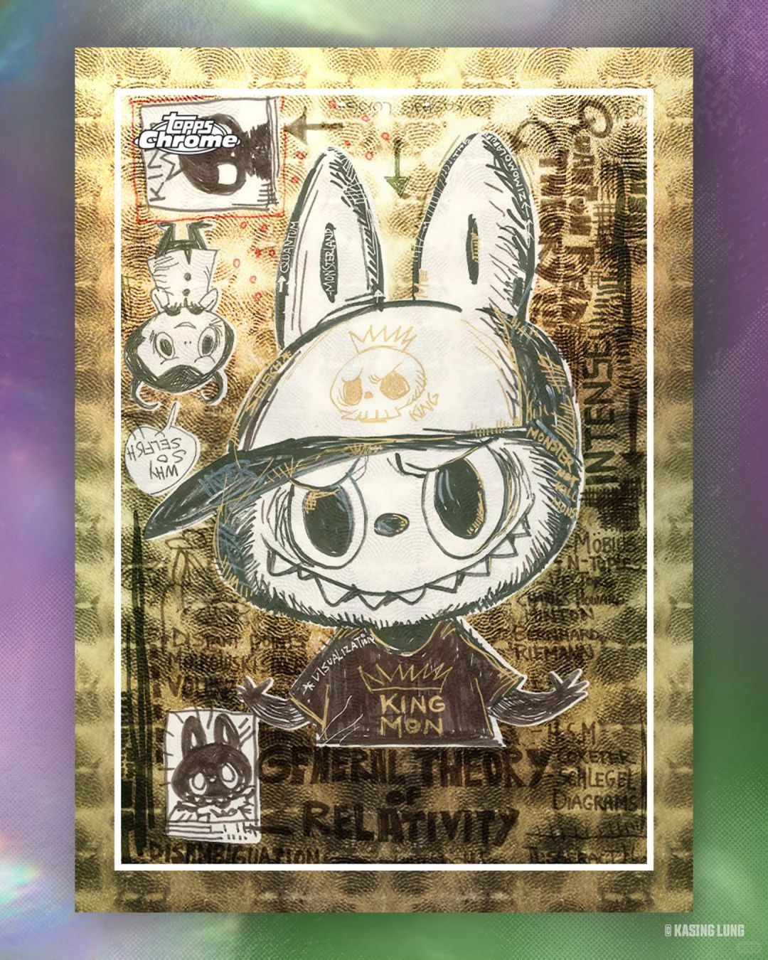 Topps X LABUBU Chrome Series Collectible Cards (PRE-ORDER)