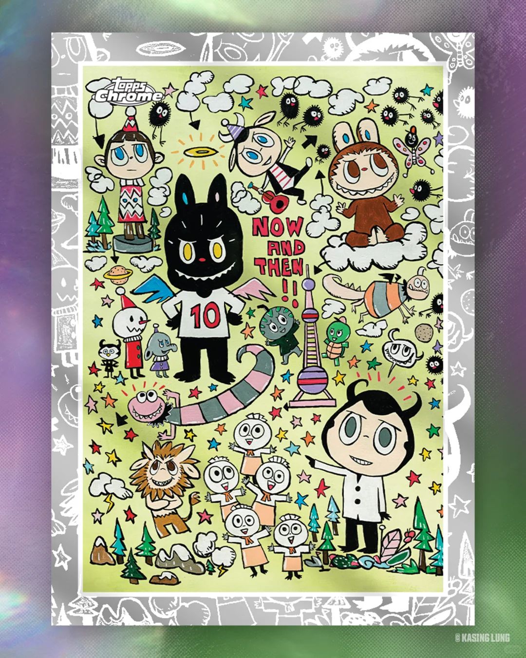 Topps X LABUBU Chrome Series Collectible Cards (PRE-ORDER)
