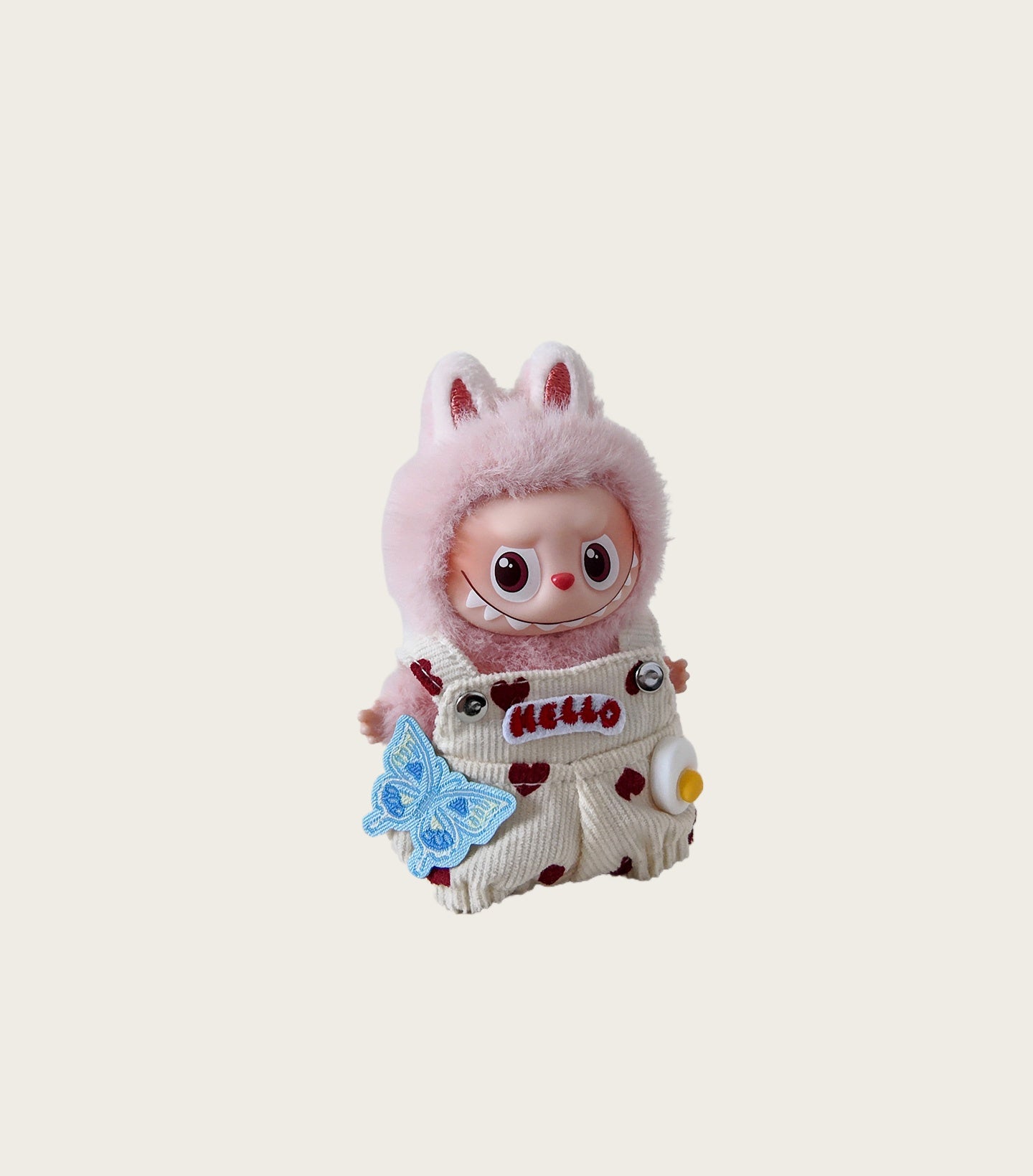 Mini labubu doll clothes cute costumes (doll not included)