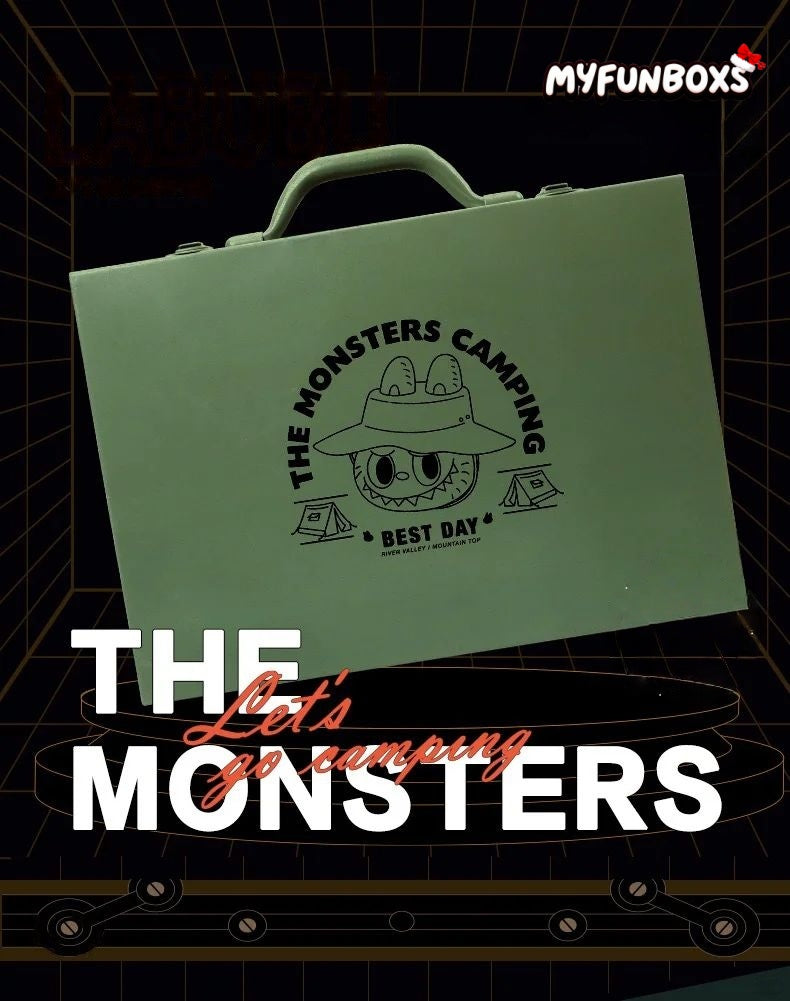 LET'S GO CAMPING with The Monsters by Pop Mart X How2Work