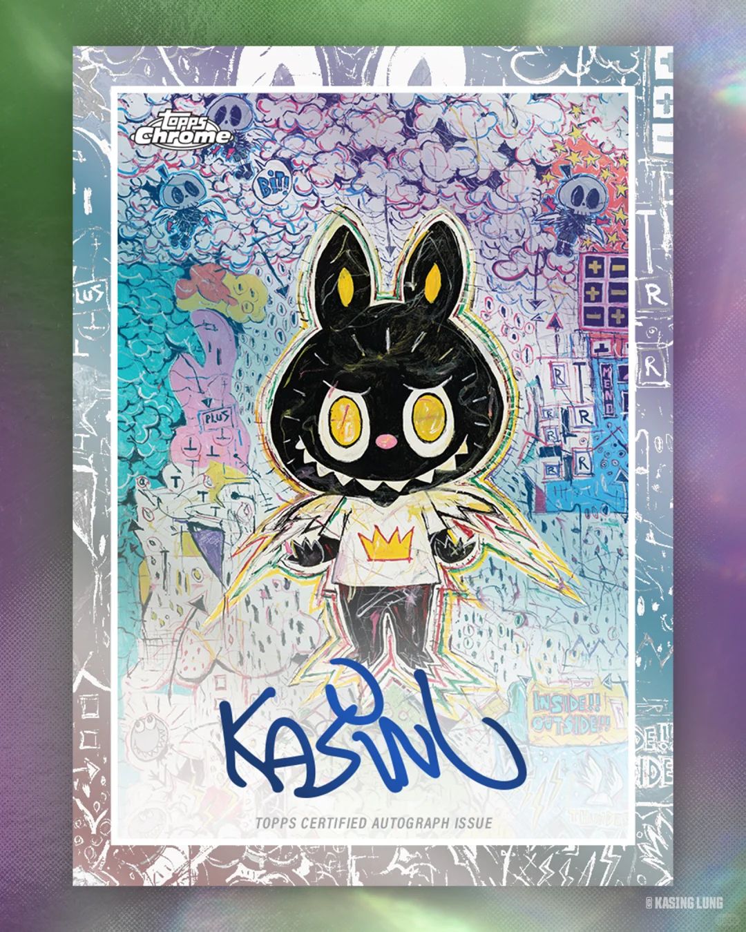 Topps X LABUBU Chrome Series Collectible Cards (PRE-ORDER)
