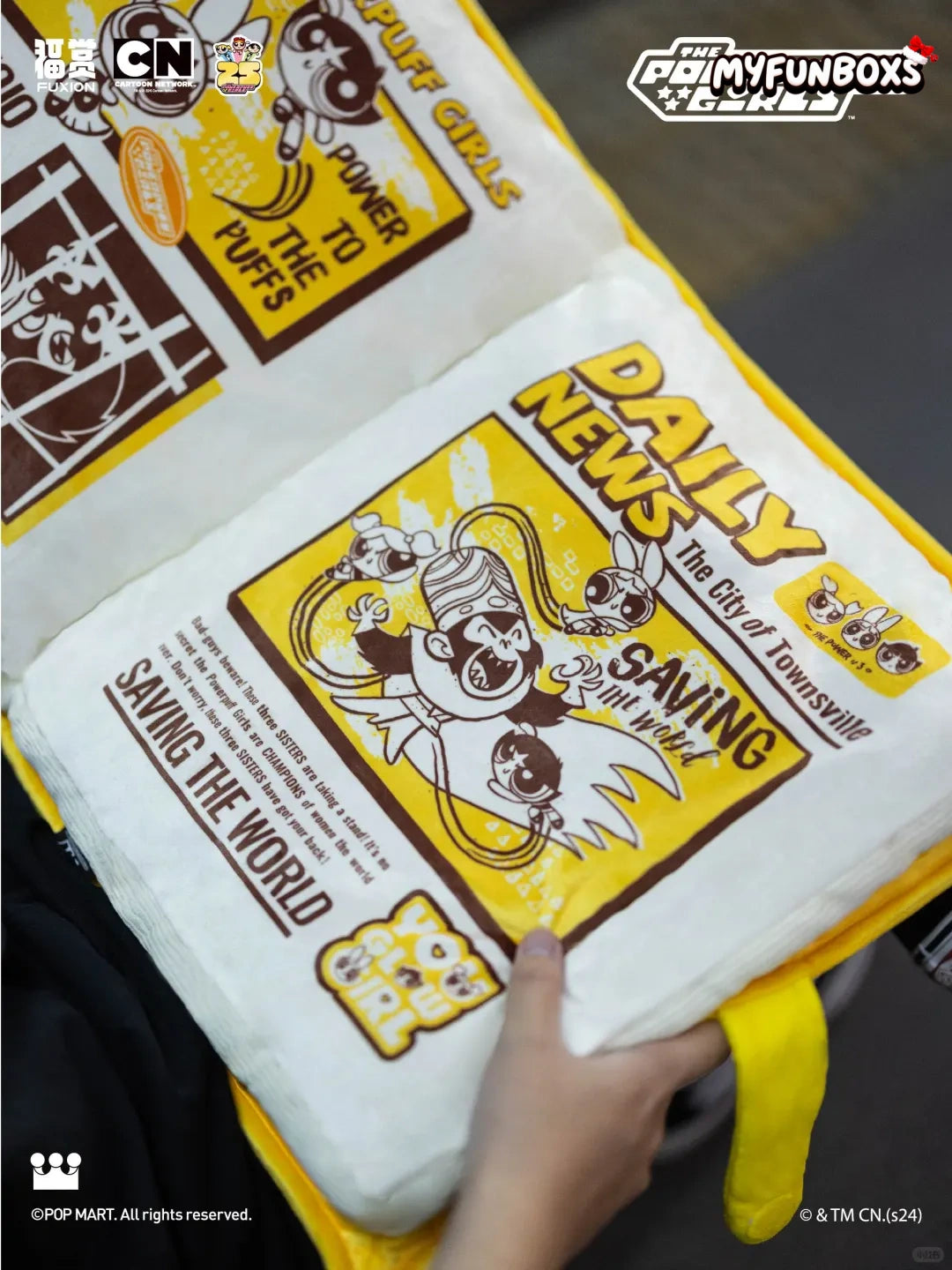 The Powerpuff Girls - Town Daily Plush Pillow