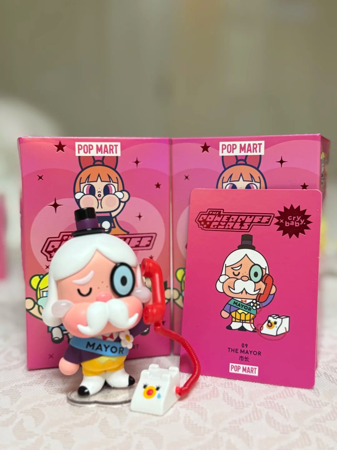 Crybaby × The Powerpuff Girls Series Blind Box( Opened)