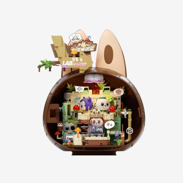 THE MONSTERS Forest Secret Base Series Blocks-Playful Home