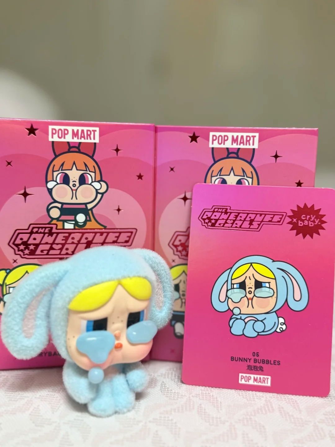 Crybaby × The Powerpuff Girls Series Blind Box( Opened)