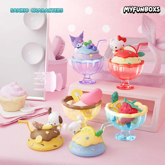 Sanrio Summer Shaved Ice Series figurines