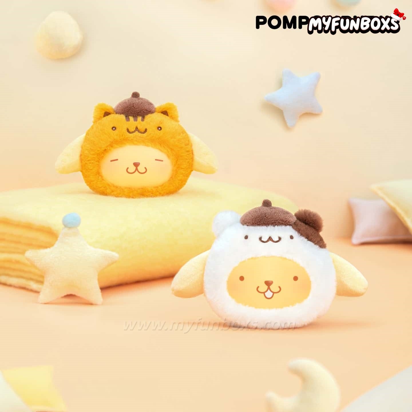 pompomprinページ SANRI0 Pompompurin Good Friends Series Plush Pendant Blind Box