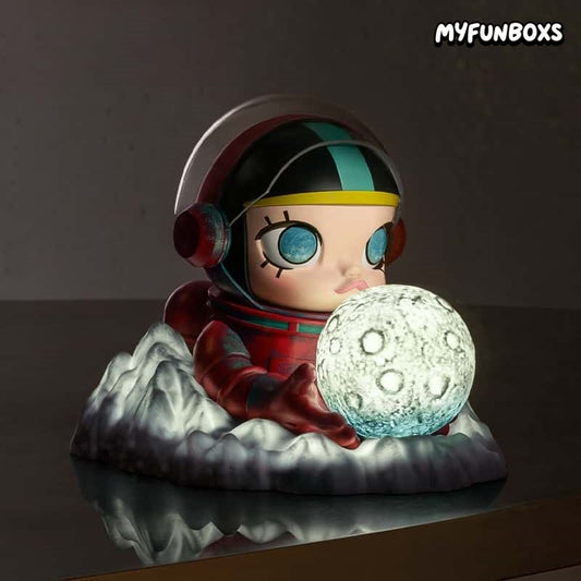 POP MART MEGA SPACE MOLLY Hello, Moon Ambient Moon Lamp