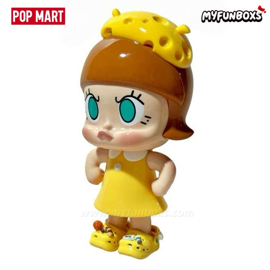 POP MART Angry Molly Crocs Angry Cheese Figure
