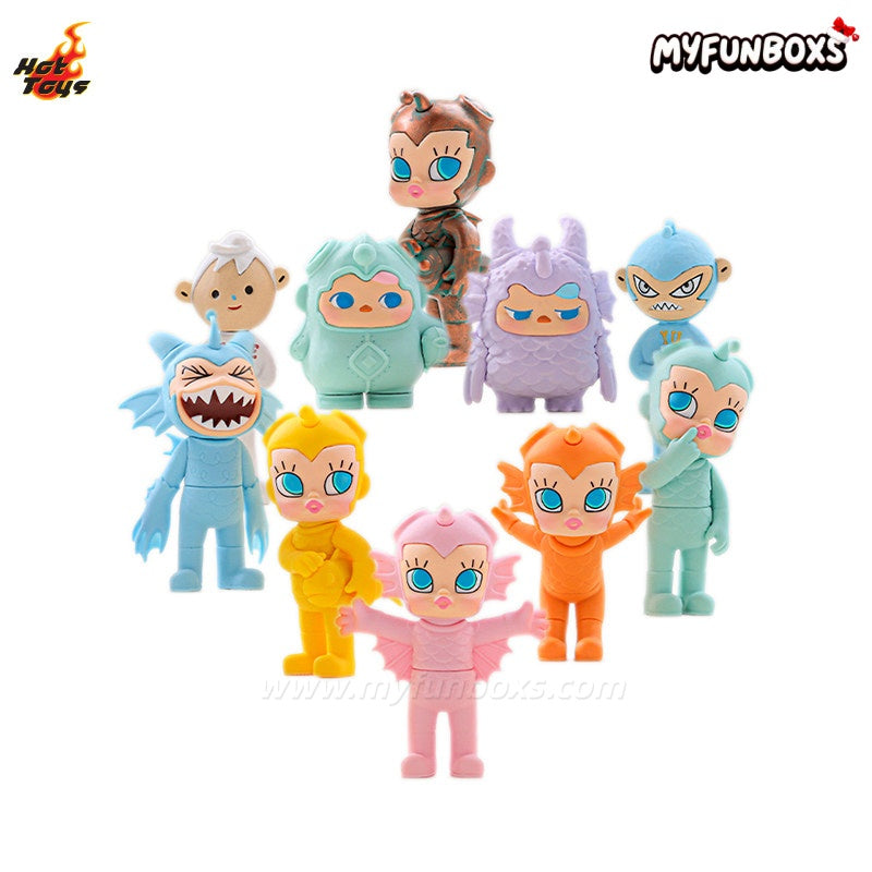 Hot Toys Lab C Pucky‧Kenny‧Kila Fish Kid Monopop Series Blind Box