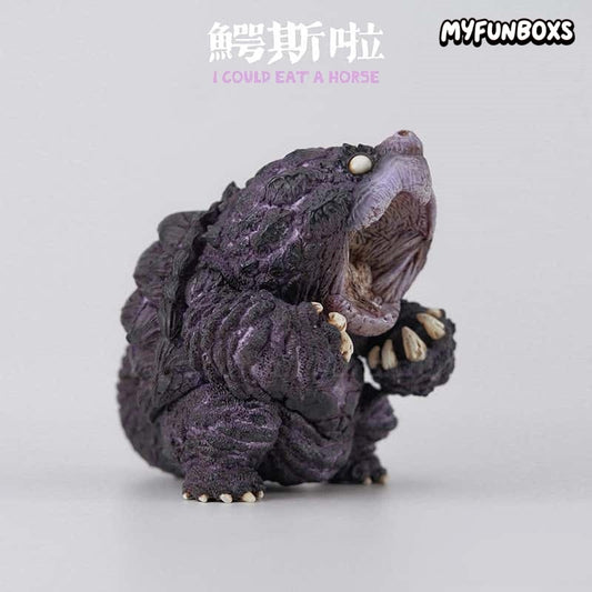 Natural History Museum Crocodile Turtle resin figure