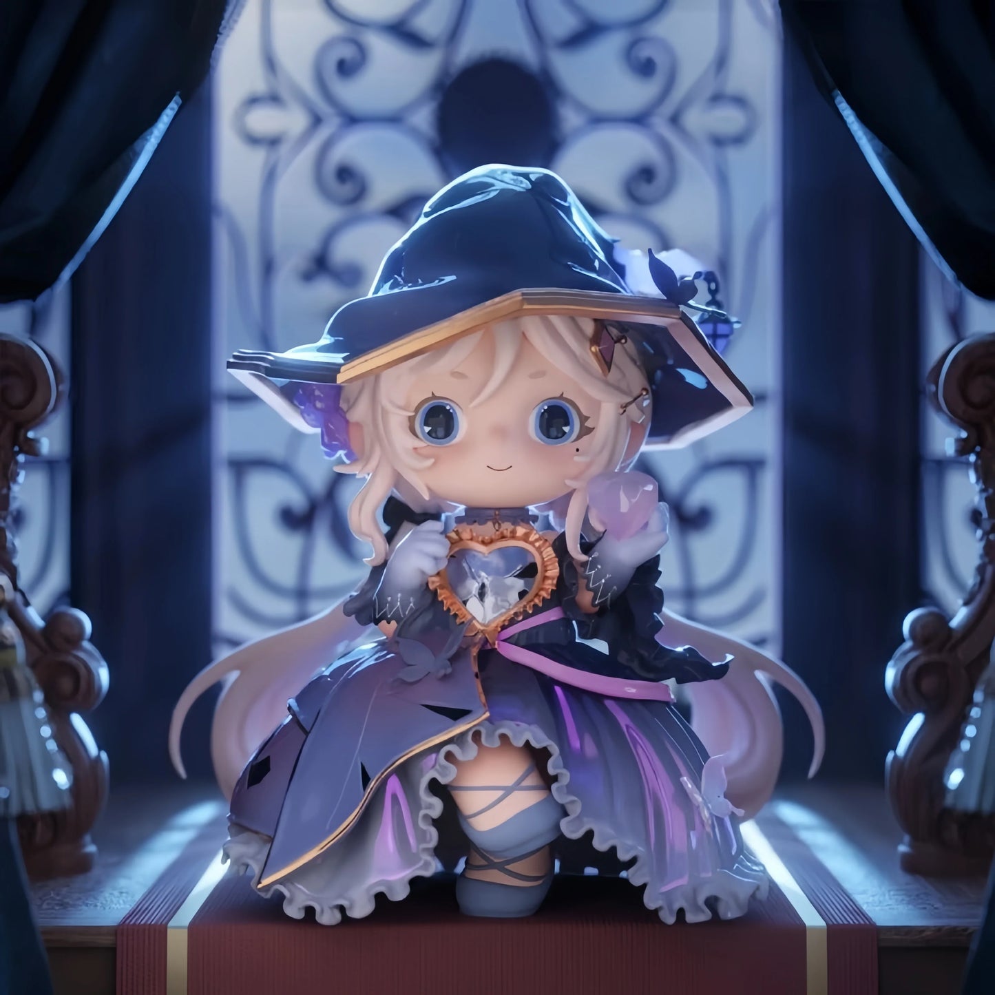 Heyone Star-Saving Miss Joy Series Figures, Blind Box