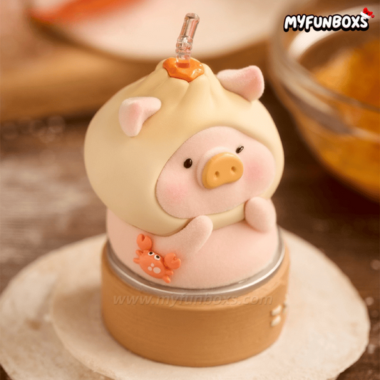 LuLu the Piggy - Crab Roe Bun Hanging Card