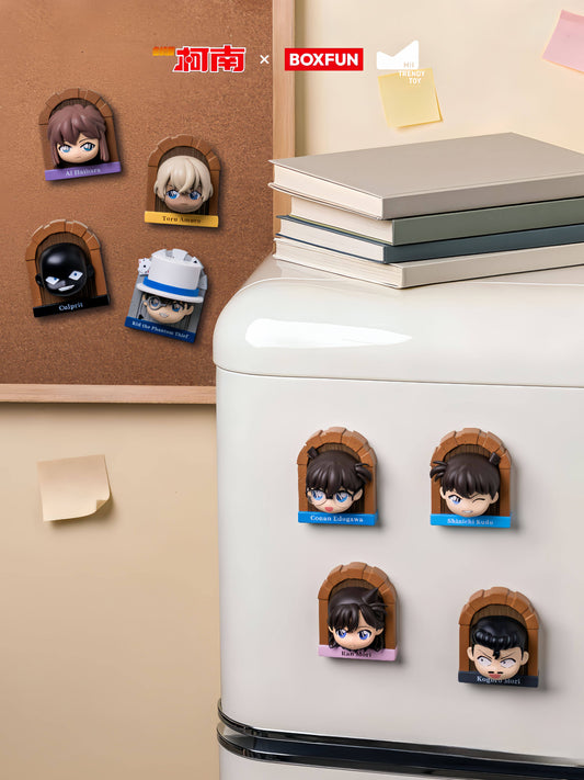 Detective Conan Truth Door Series Blind Box Fridge Magnet