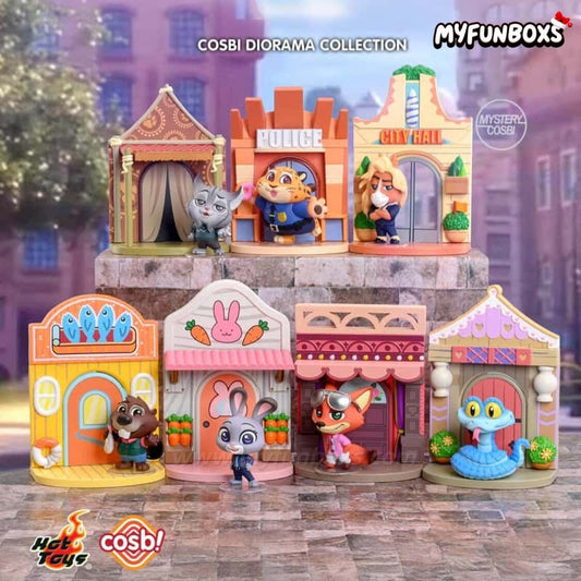 DSN Zootopia 2 COSBI Scene Collection Blind Box