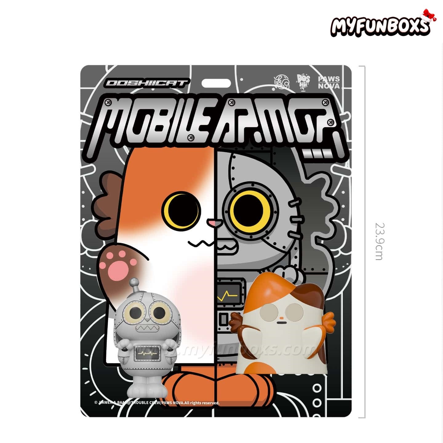 DOSHICAT Mecha Cat Series Hanging Card