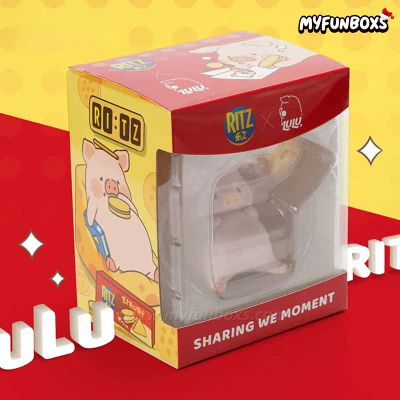 LuLu the Piggy Ritz Cracker Collaboration Limited Hanging Card