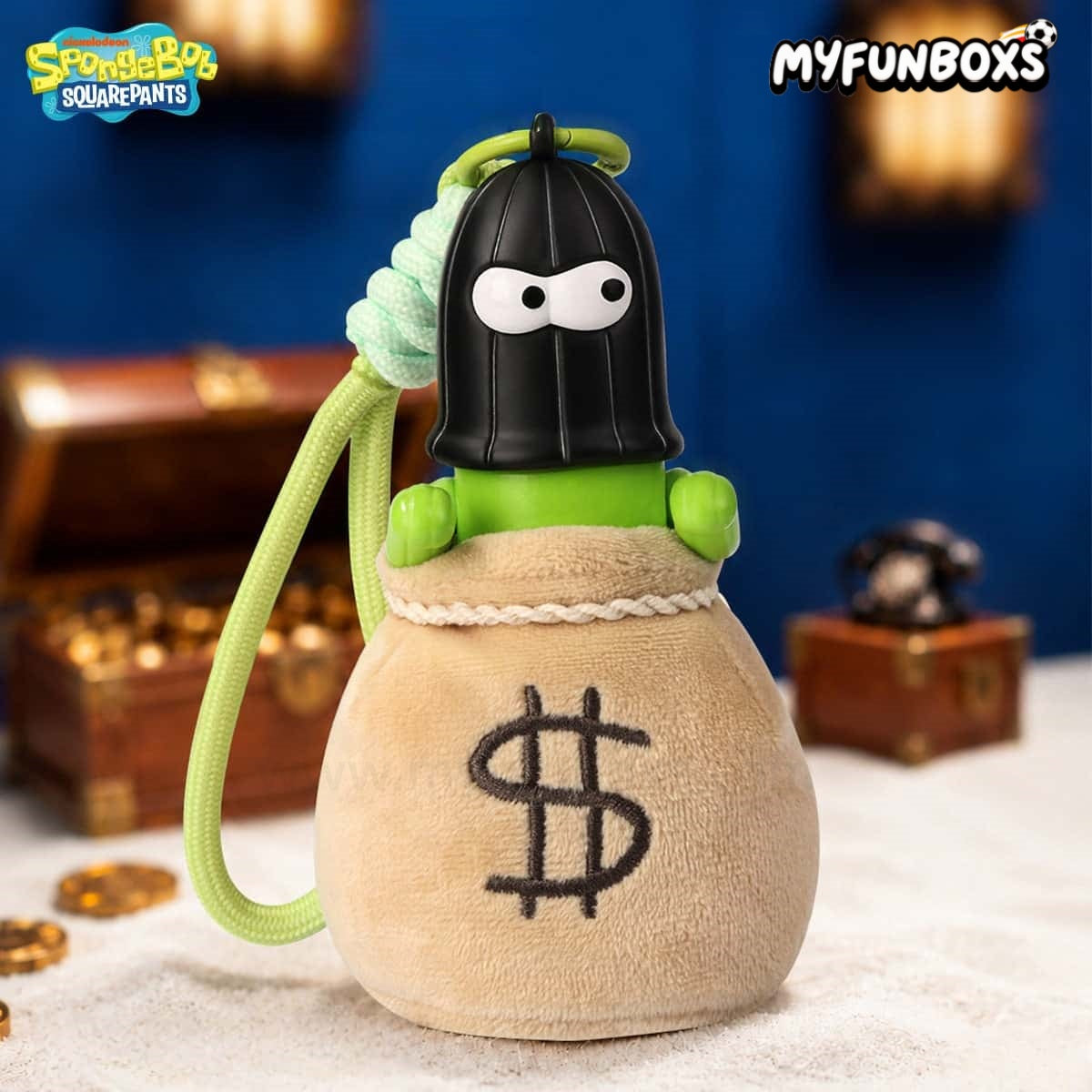 SpongeBob SquarePants Get Rich Crow Series scented plush charm blind box