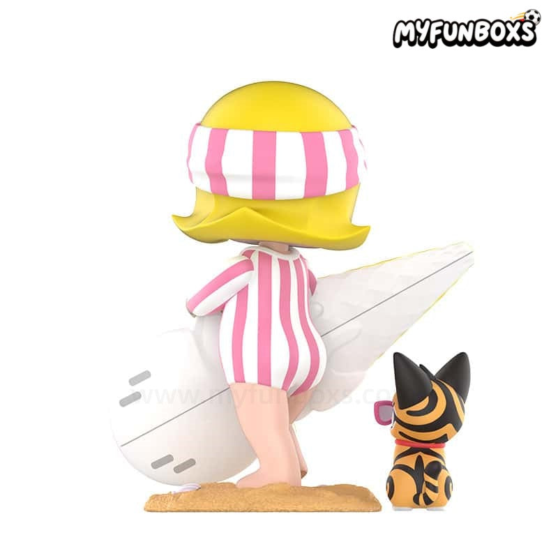 POP MART MOLLY Sweet Surfer hanging card figure