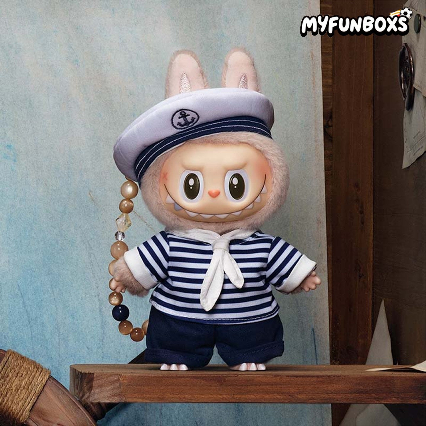 POP MART The Monsters De Vliegende LABUBU Series Sailor Vinyl