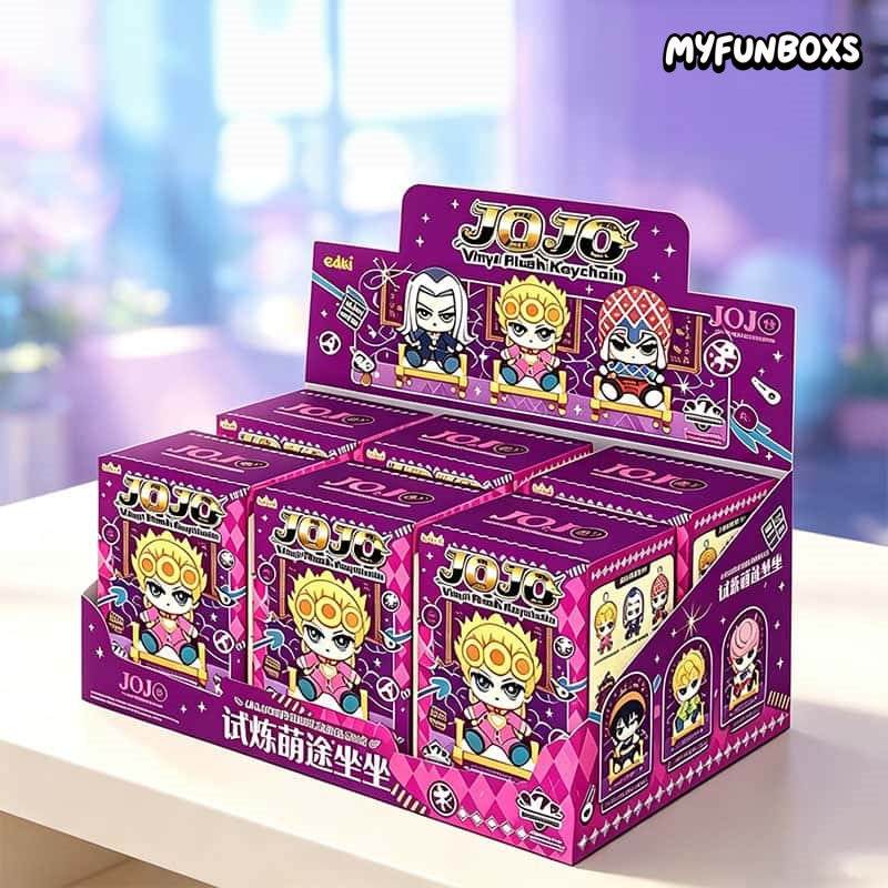 JoJo‘s Bizarre Adventure: Golden Wind Cute Journey Series Plush Blind Box(PRE-ORDER)