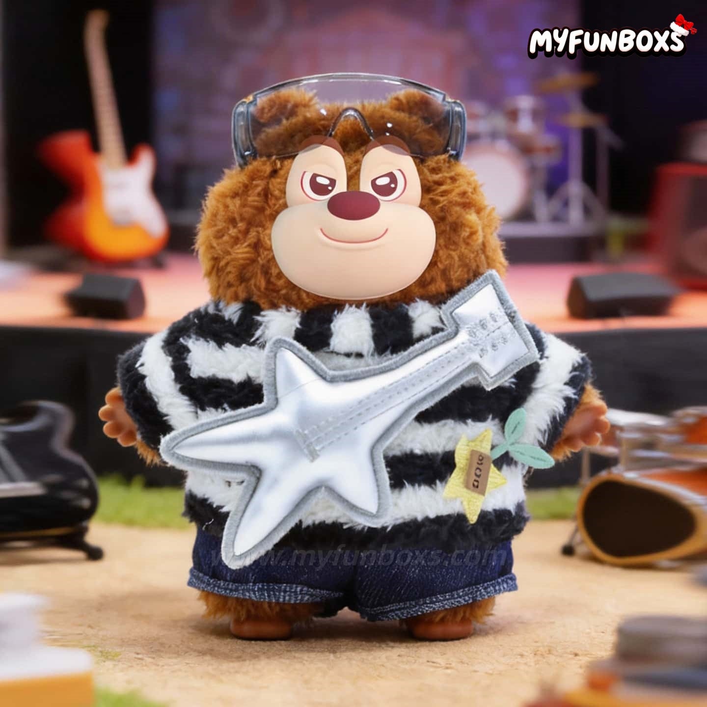 Bear Paradise Happy Holiday Series Plush Keychain Blind Box