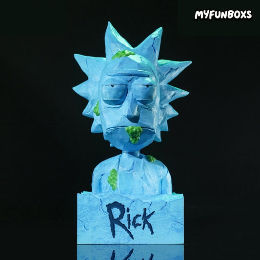 Rick and Morty bust figure