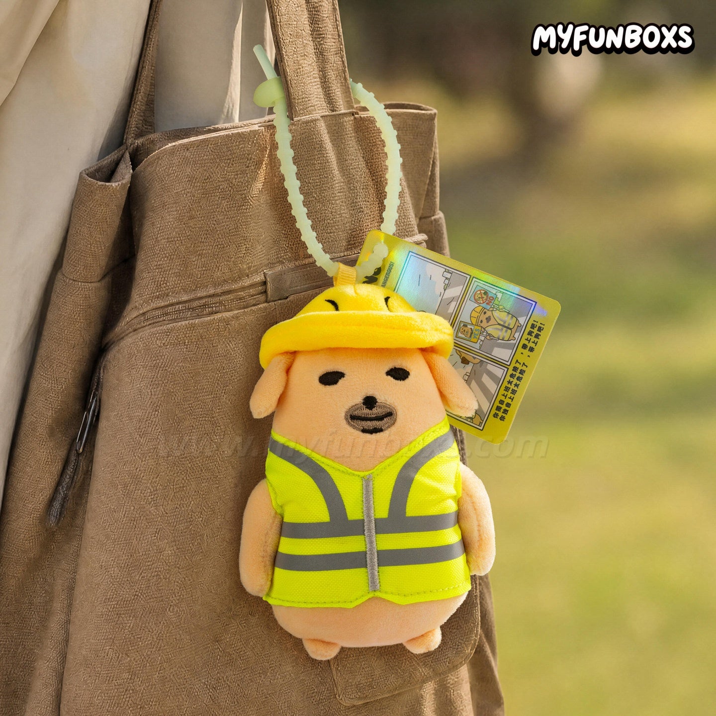 Nudaeng Weekly Life plush keychain blind box
