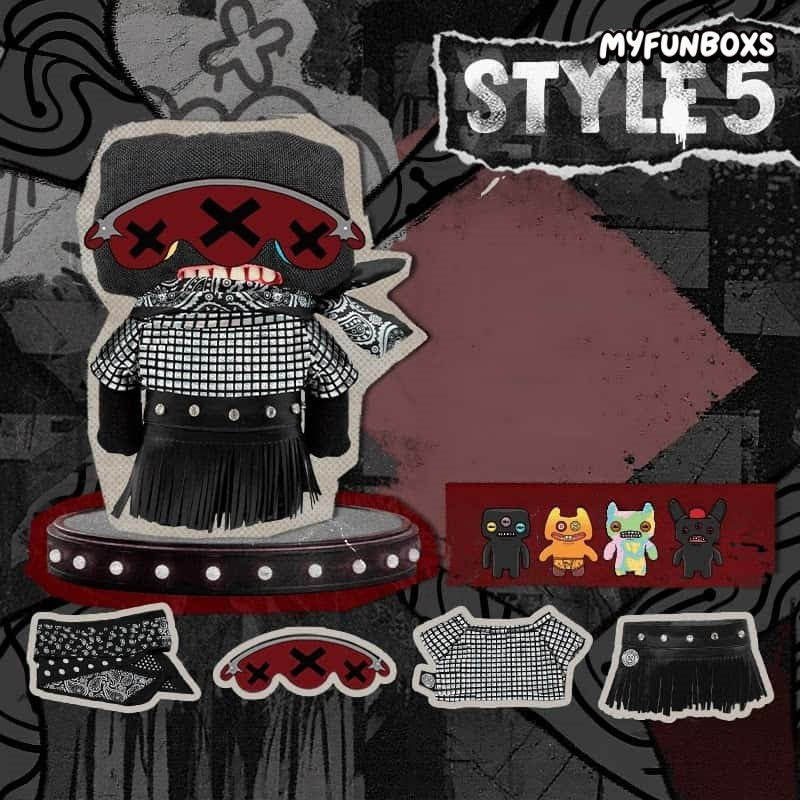 Fuggler Punk Style Clothes Set
