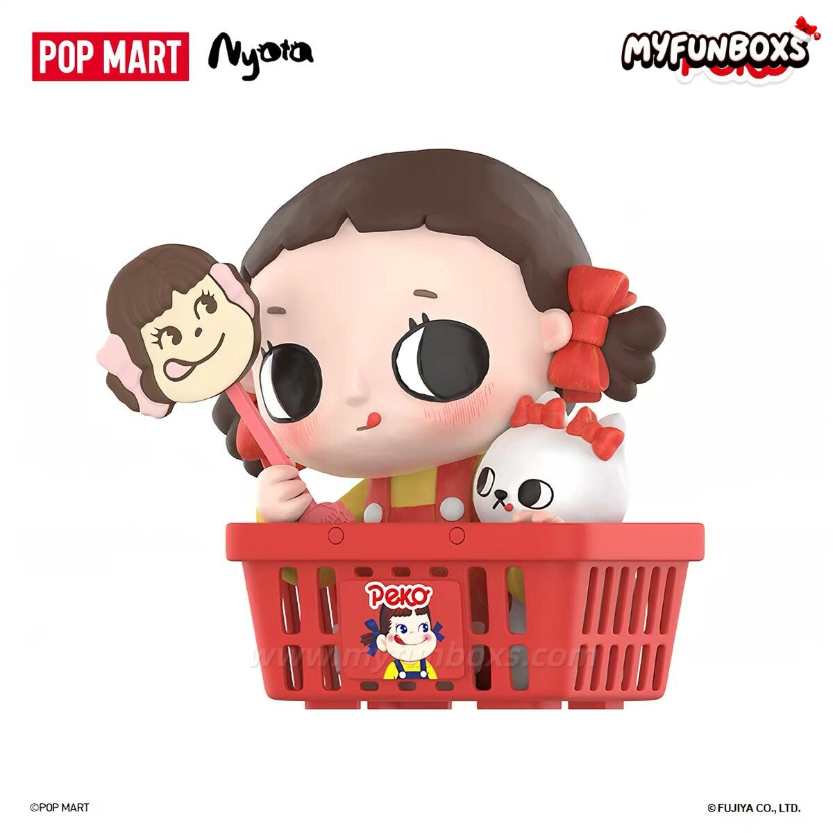 POP MART Nyota × Peko Series Vinyl Figure