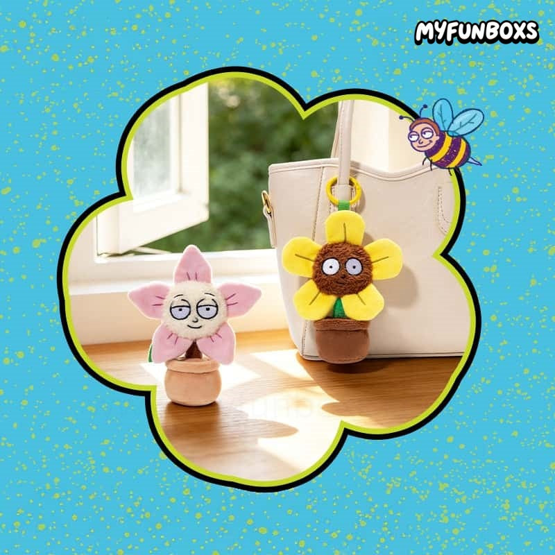 Rick and Morty Garden Edition Plush Bag Charm