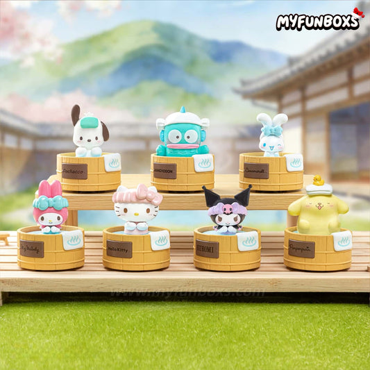 Hello Kitty & Sanrio Characters Spinning Hot Spring Series Figure Blind Box