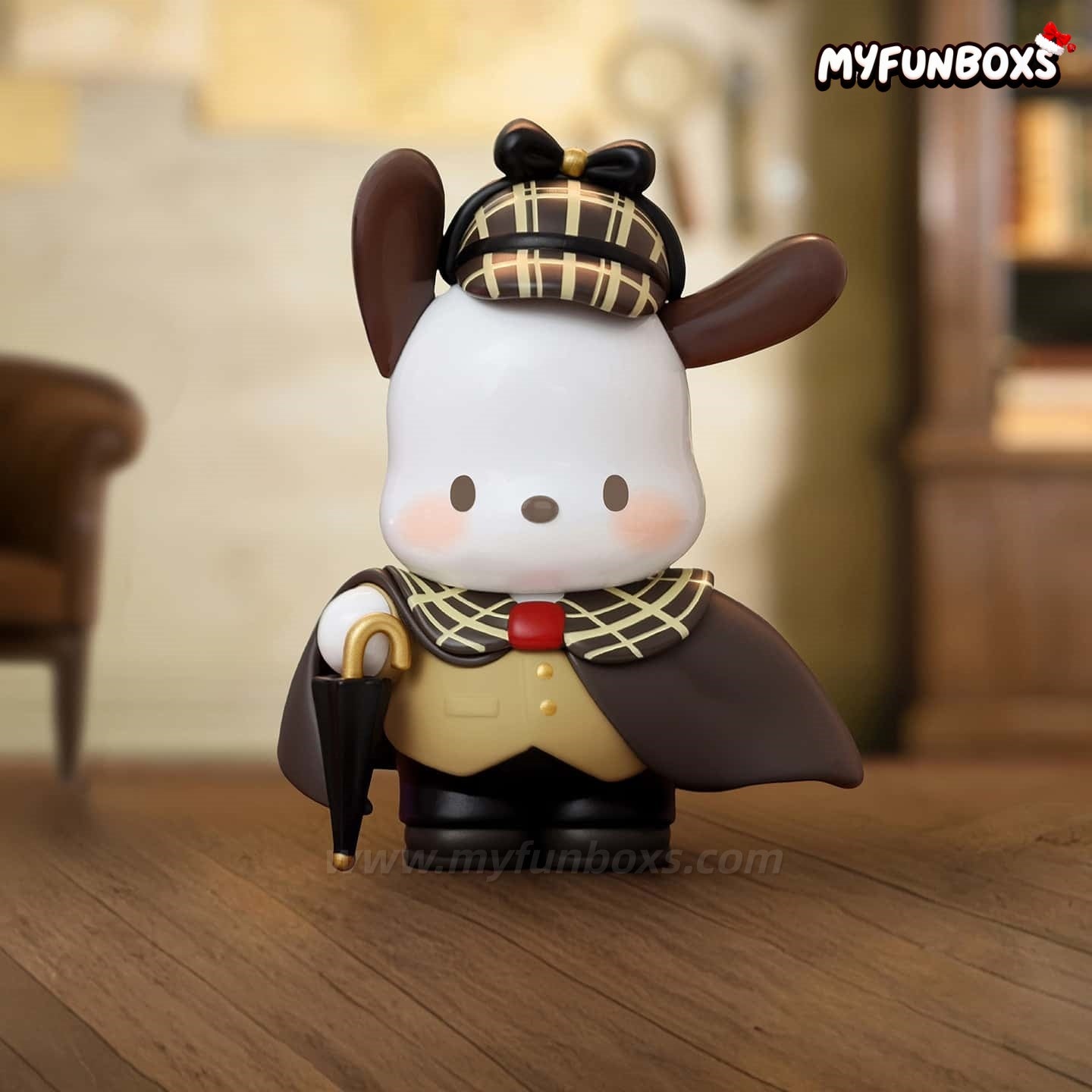 SANRI0 Pochacco Diamond Detective Series Figure Blind Box