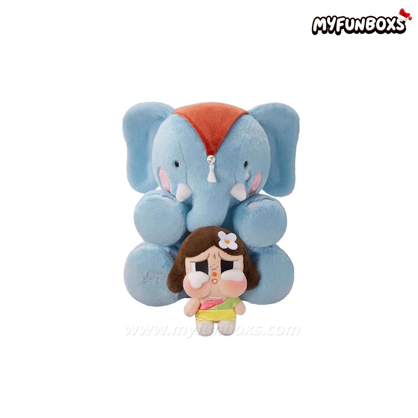 POP MART CRYBABY Hello Thailand Series Plush Doll (Thailand Exclusive)