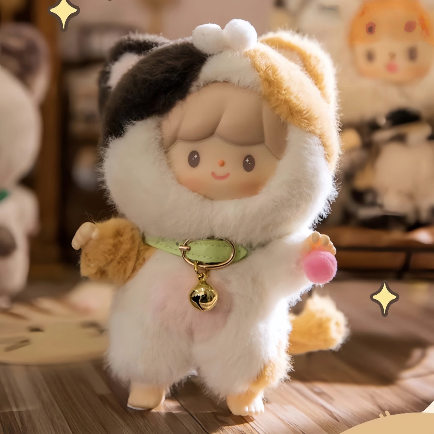 zZoton My Little Cat Series Vinyl Plush, Blind Box