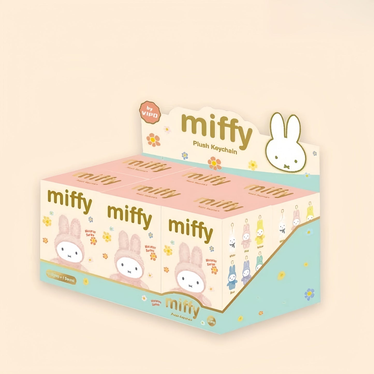 Miffy Macaron Series Plush Blind Box 1 SET (6 BOXES)