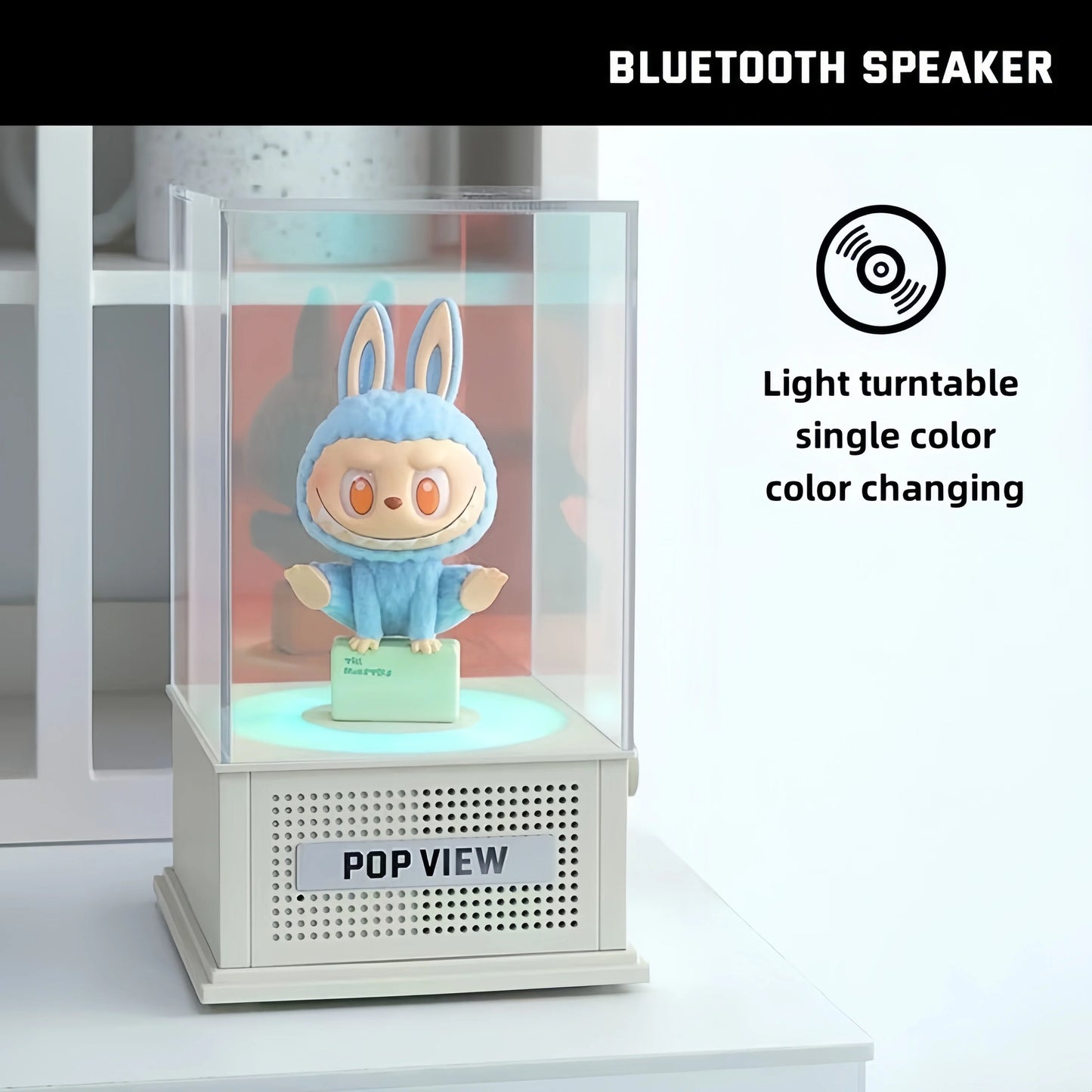 Blind Box Audio Figure Display Box Portable Bluetooth Wireless Speaker