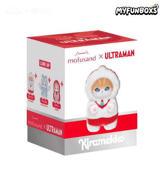 Mofusand × ULTRAMAN Collab Series Vinyl Plush Pendant Blind Box (PRE-ORDER)