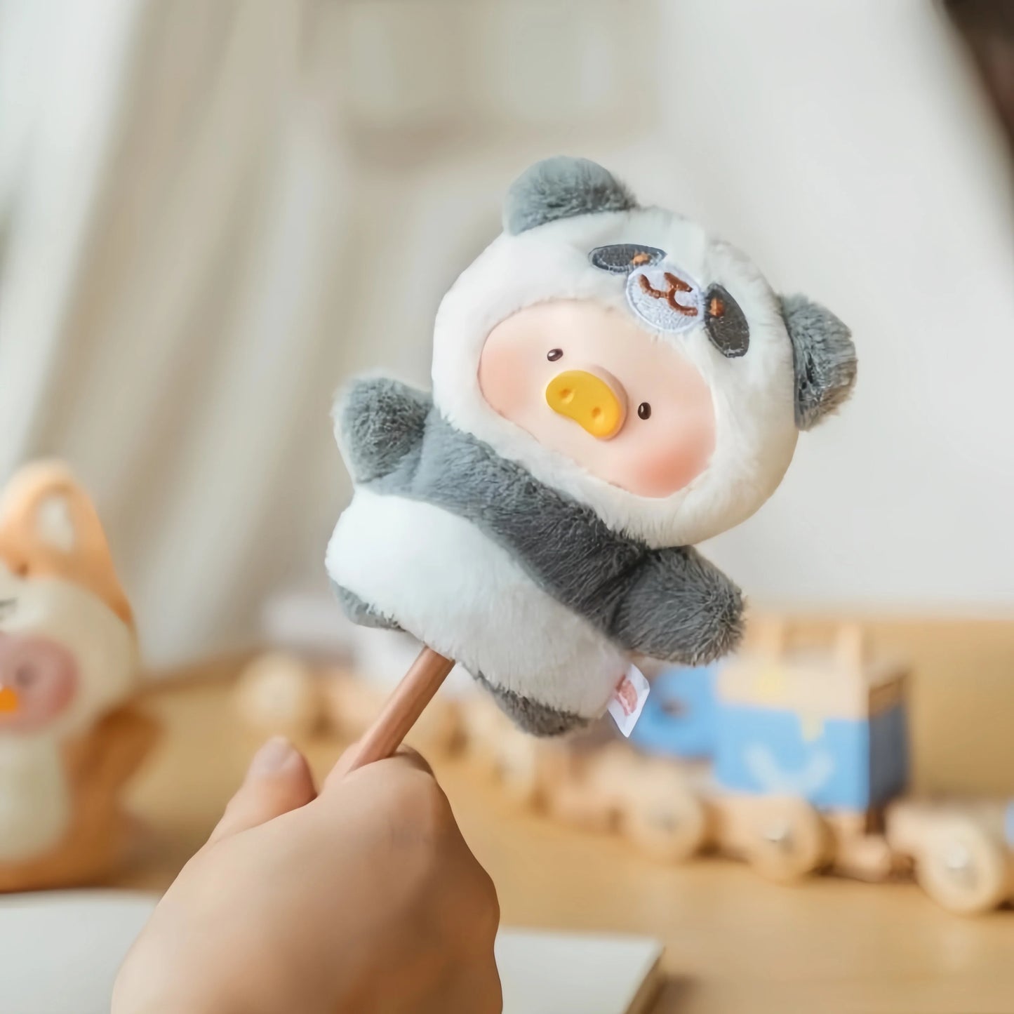 LuLu The Piggy Animal Party-Puppet Show Series Plush Pendant Blind Box
