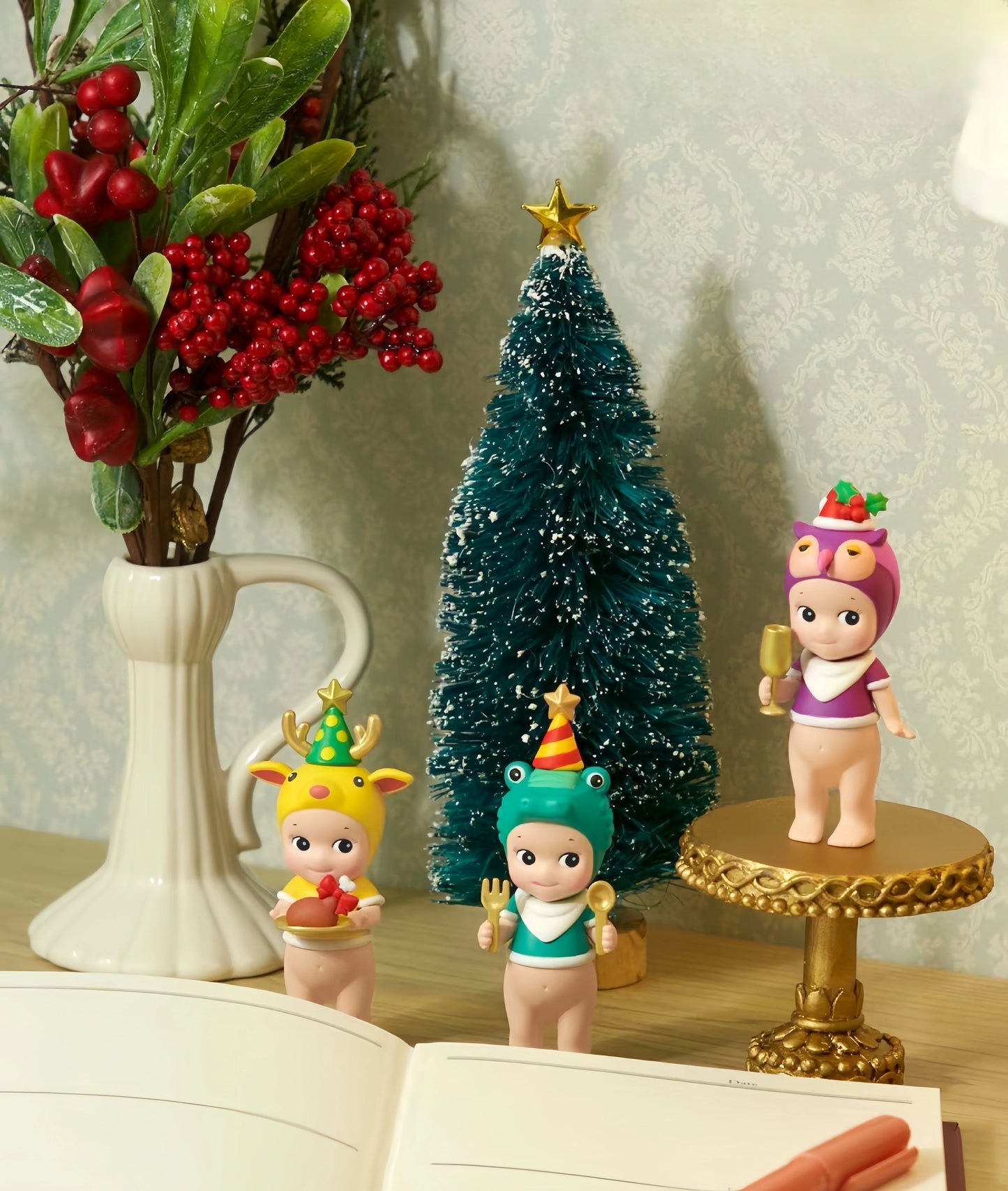 Sonny Angel Christmas Dinner Series Figures, Blind Box