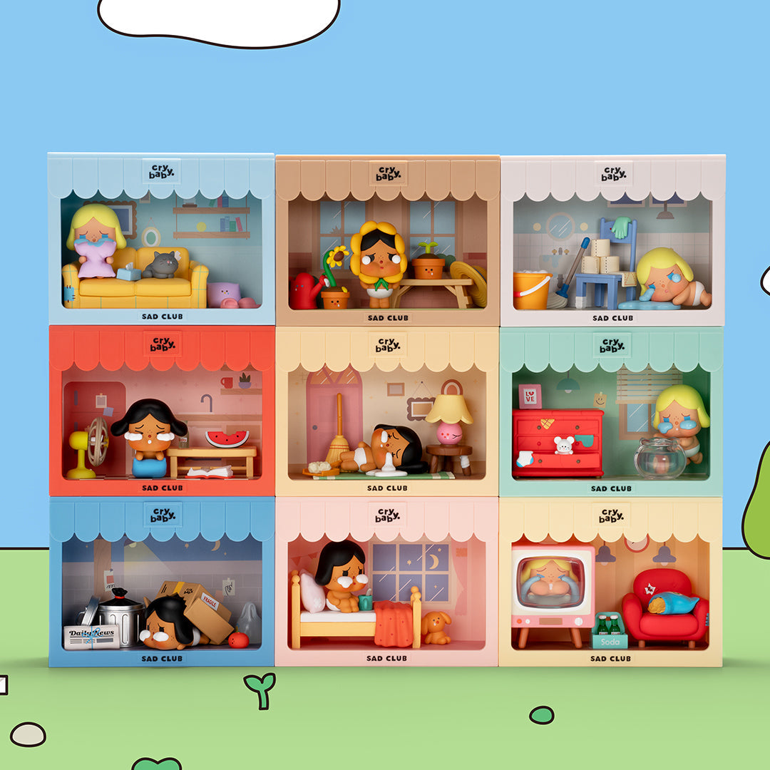 CRYBABY Sad Club Series Scene Sets, Blind Box