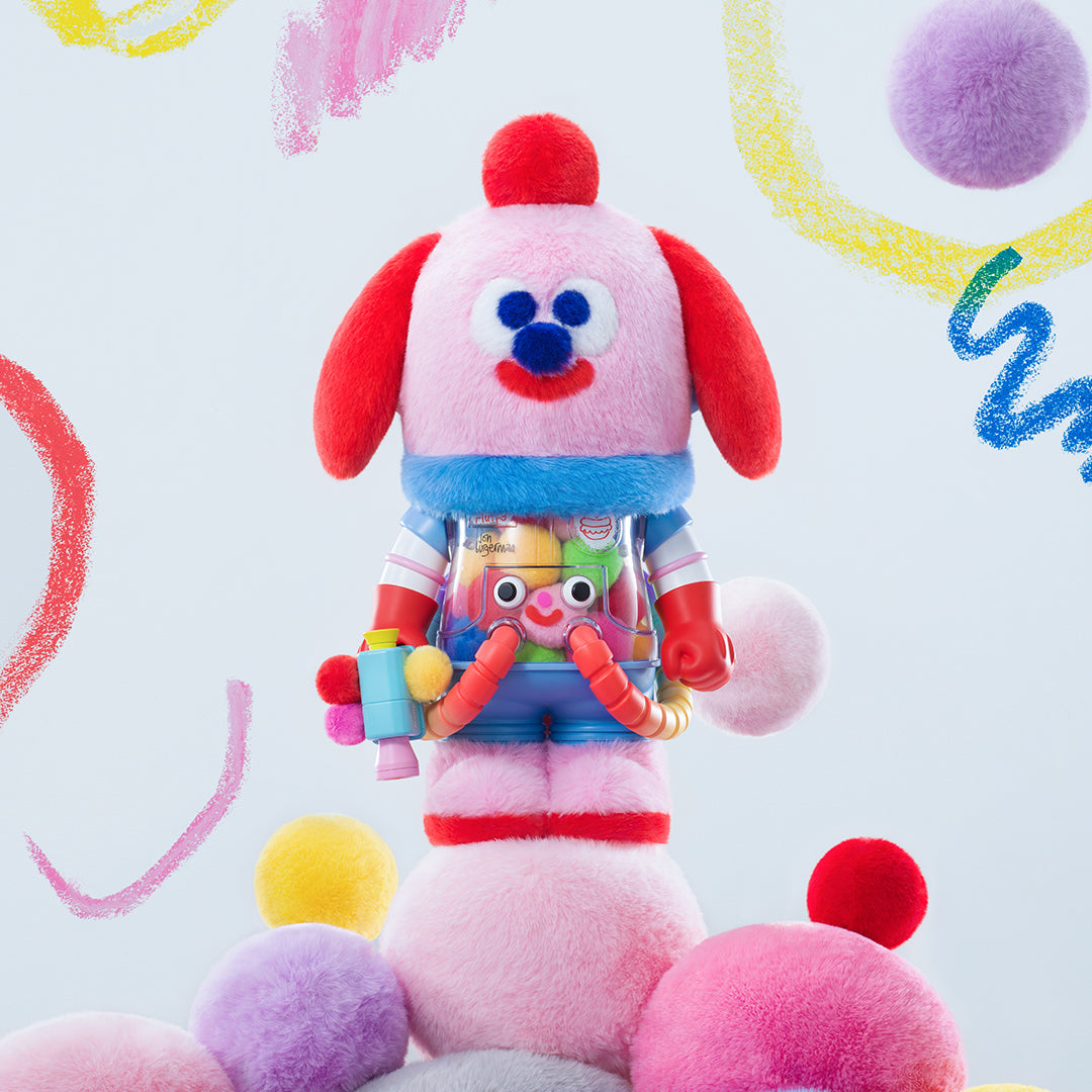 MEGA SPACE MOLLY 400% Jon Burgerman