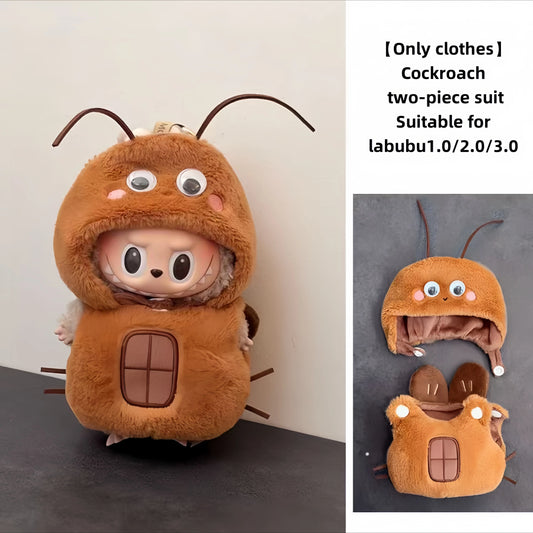 Labubu Fried Shrimp Costume