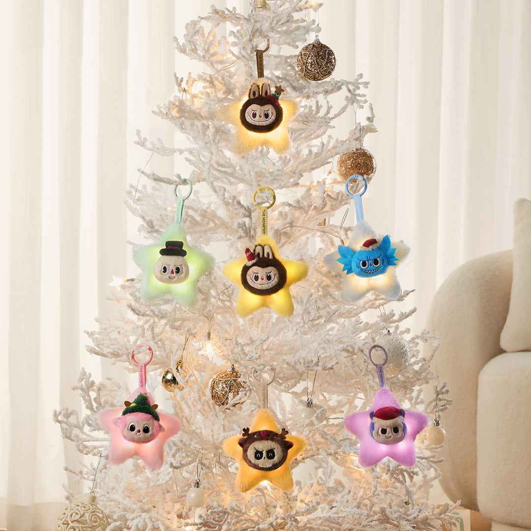 The Monsters Classic Series-Sparkly Plush Pendant Blind Box