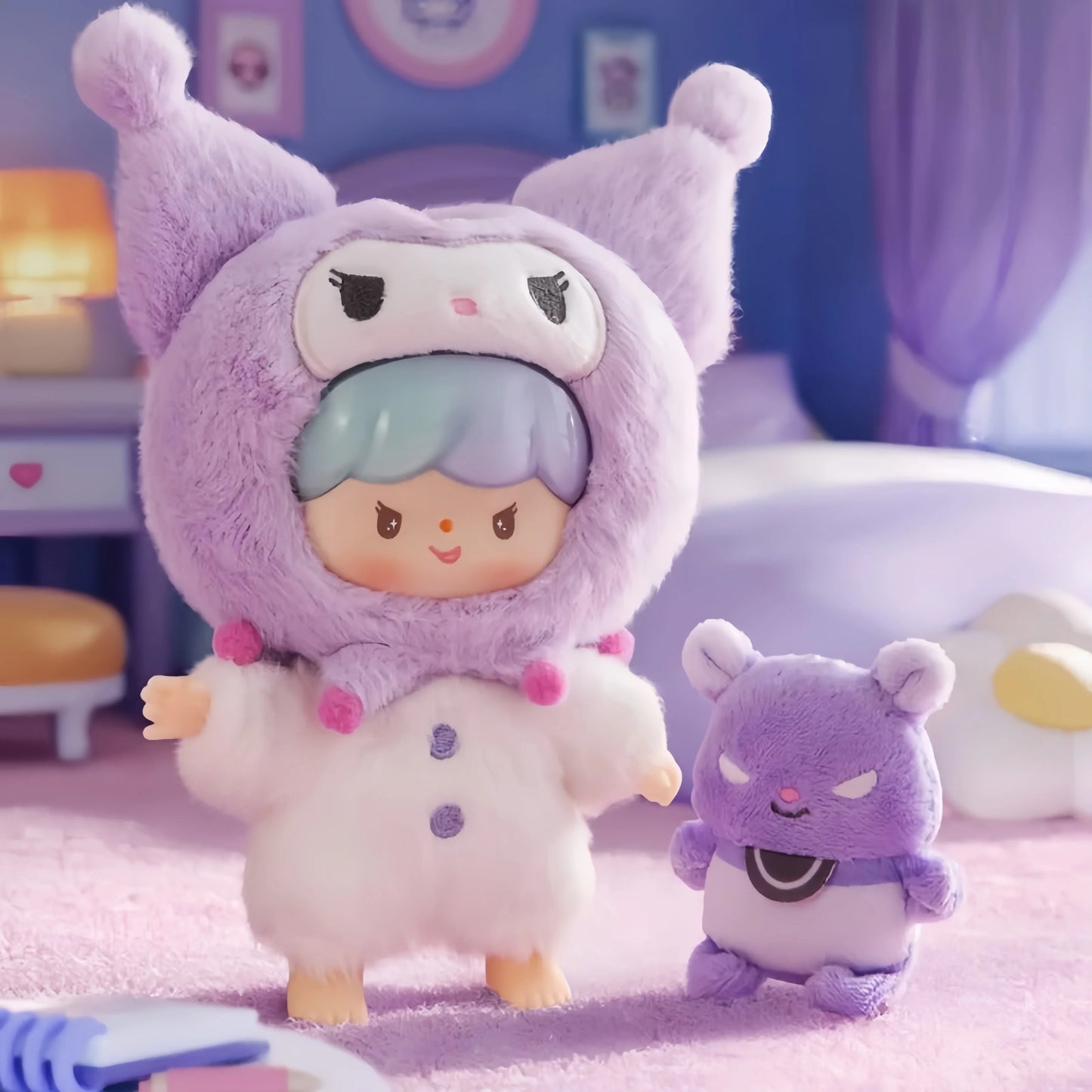 Zzoton x Sanrio Love-League Buddies Series Plush Blind Box