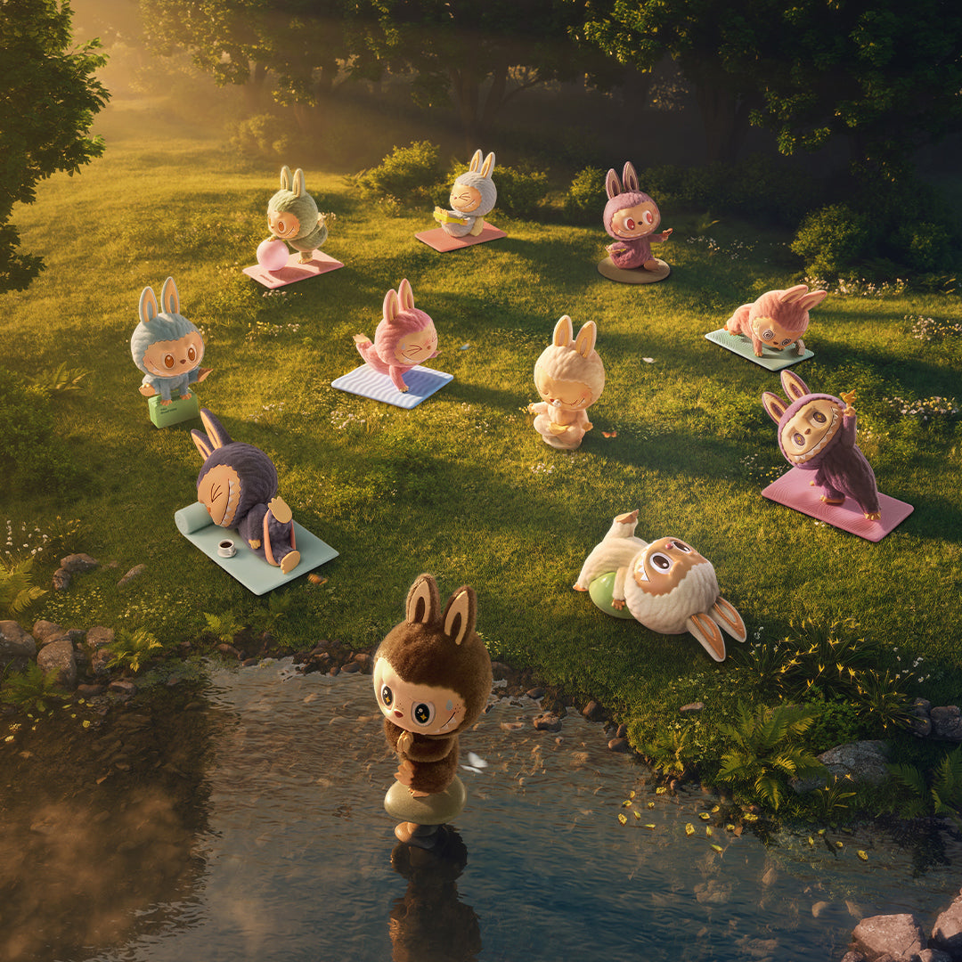 The Monsters Lazy Yoga Series Blind Box