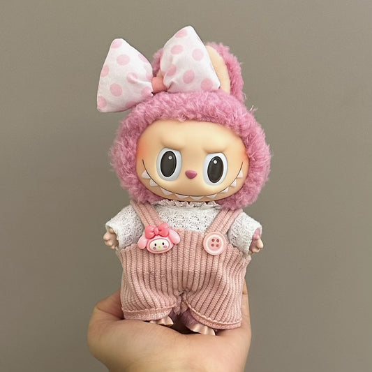 Labubu Doll Clothes Set - 17cm Plush Outfit